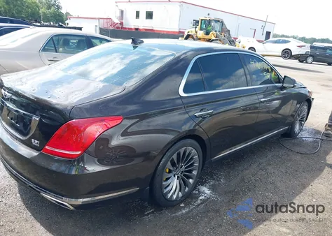 2018 Genesis G90 3.3T Premium from USA, damaged, VIN KMHG34JA6JU044997